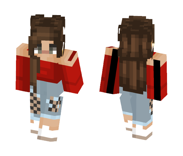 Download Free wondering ???? Skin for Minecraft image 1 wondering ???? - Female Minecraft Skins - image 1