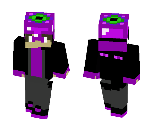Ender Teen w/ helmet - Male Minecraft Skins - image 1
