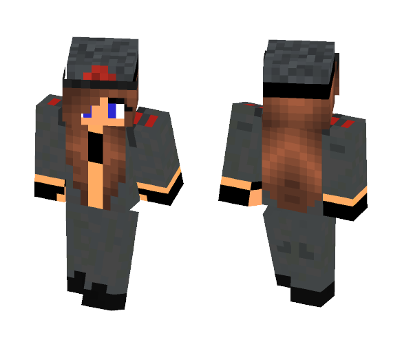 Download Free Inspector Girl Skin for Minecraft image 1 Inspector Girl - Girl Minecraft Skins - image 1