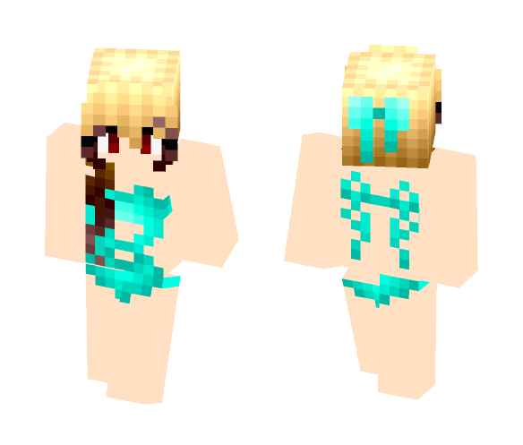 Download Free Me bathing suit Skin for Minecraft image 1 Me bathing suit - Female Minecraft Skins - image 1