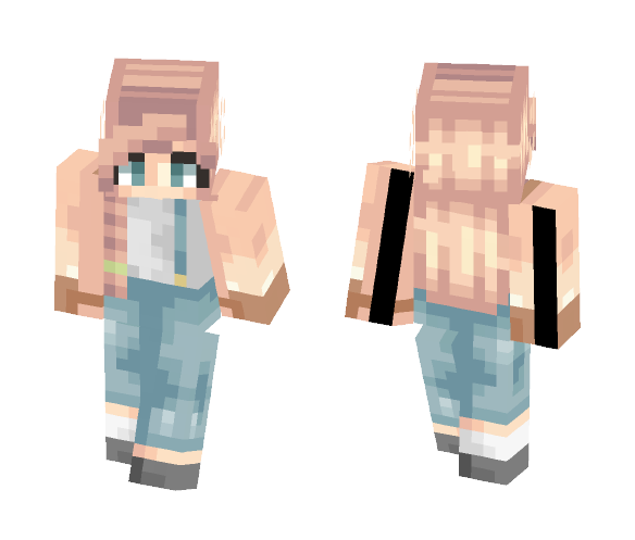 Andrew's Banana Worker - Female Minecraft Skins - image 1