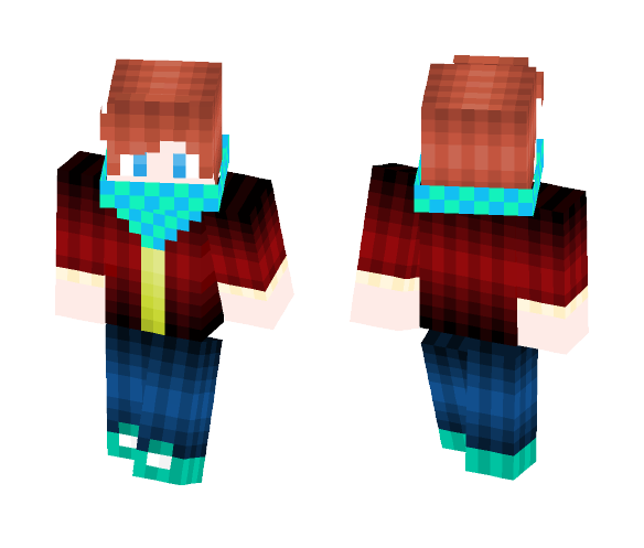 scarfed dude - Male Minecraft Skins - image 1