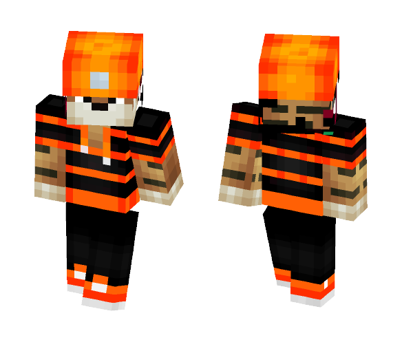 Download Free DeathMatchTiger (original) Skin for Minecraft image 1 DeathMatchTiger (original) - Male Minecraft Skins - image 1