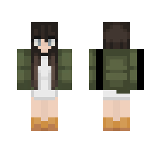 bomber jacket skin - Female Minecraft Skins - image 2