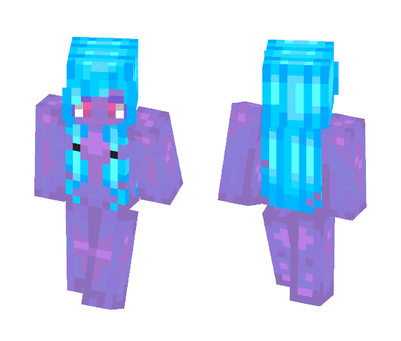 Alien Girl WIP ?? - Girl Minecraft Skins - image 1