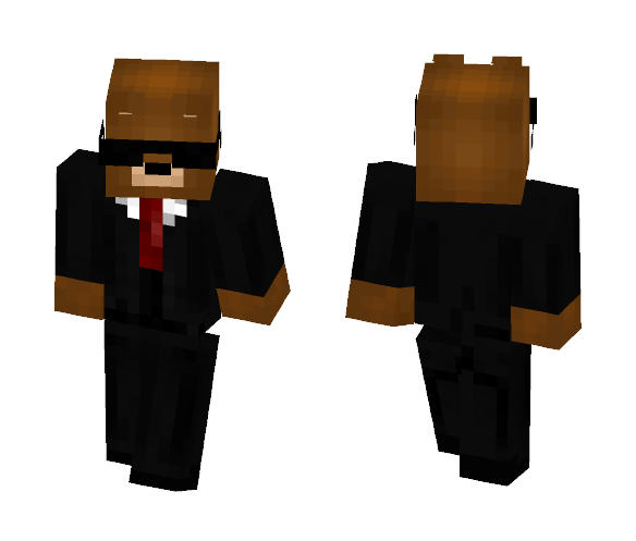 fbi bear - Other Minecraft Skins - image 1