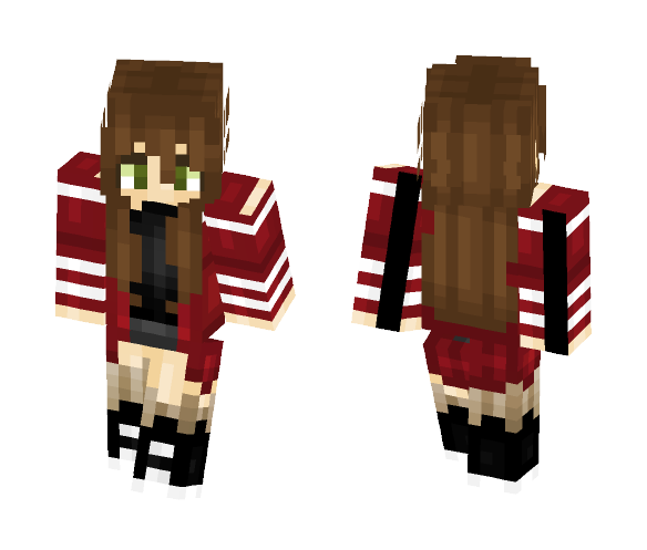 Tumblr Girl - Girl Minecraft Skins - image 1
