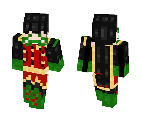 Robin (Damian Wayne) - Male Minecraft Skins - image 1