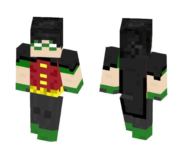 Robin (Dick Grayson) - Male Minecraft Skins - image 1
