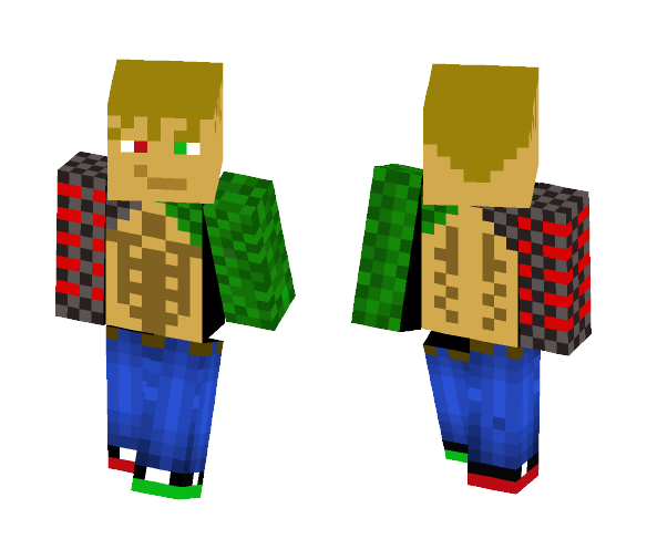 Man Robot Lizard - Male Minecraft Skins - image 1