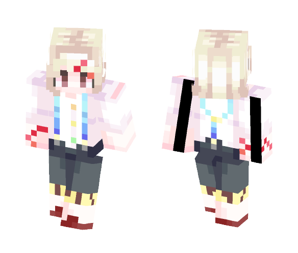 Download Free Juuzou Suzuya || Tokyo Ghoul Skin for Minecraft image 1 Juuzou Suzuya || Tokyo Ghoul - Male Minecraft Skins - image 1