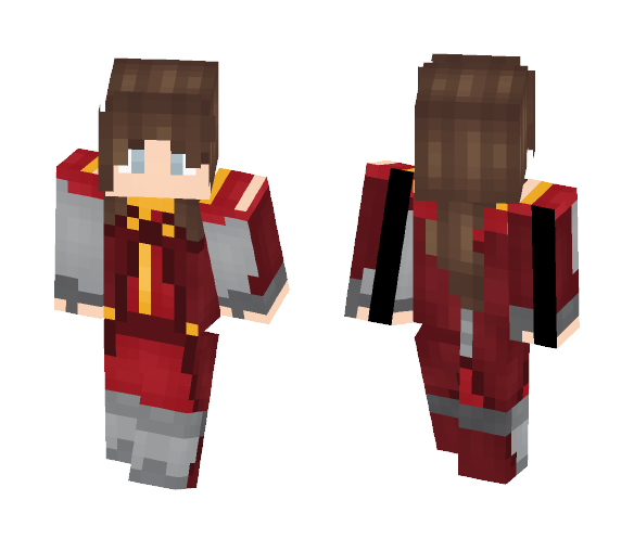 Download Free Airbender Suit Girl Skin for Minecraft image 1 Airbender Suit Girl - Girl Minecraft Skins - image 1