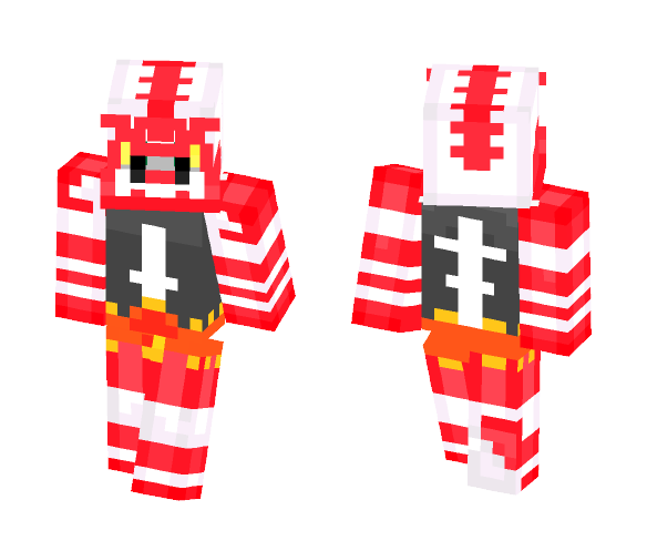Shiny Incineroar - Male Minecraft Skins - image 1