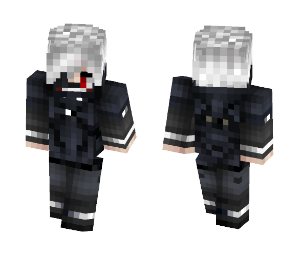 [Tokyo Ghoul] Kaneki Ken - Male Minecraft Skins - image 1