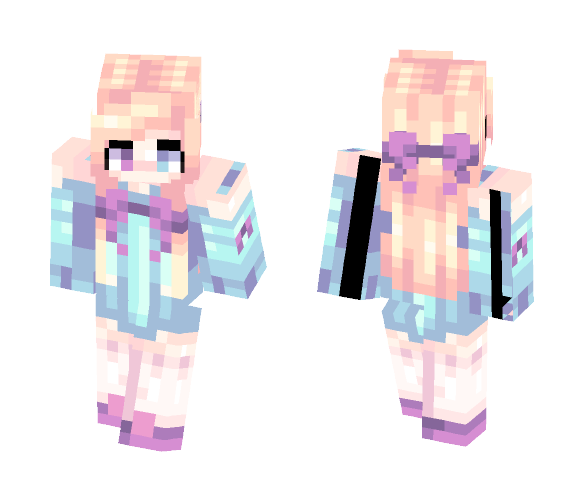 These colours hurt my eyes - Female Minecraft Skins - image 1