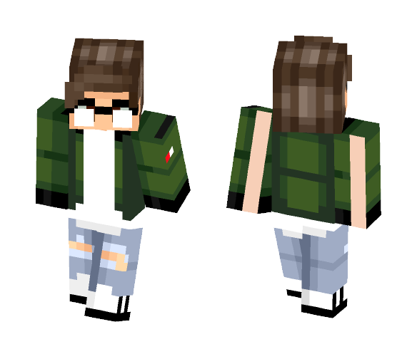 urban green - Male Minecraft Skins - image 1