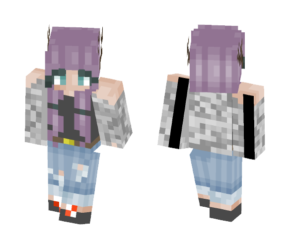 For Graypaw (I made her a skin) - Female Minecraft Skins - image 1