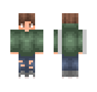 Hot Boy with Ripped Jeans