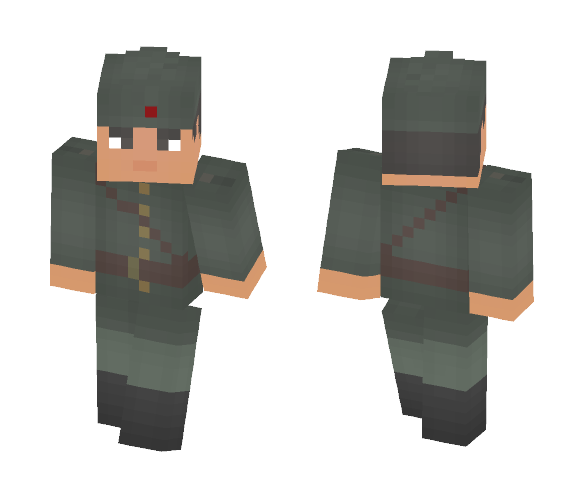 Yugoslav partisan officer - Male Minecraft Skins - image 1