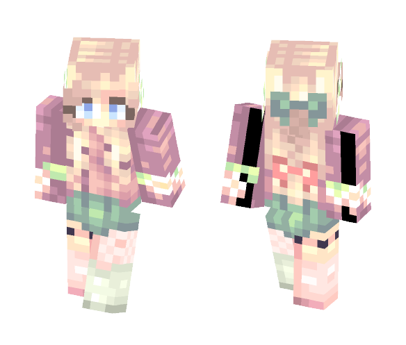 Strawberry Goodness - Female Minecraft Skins - image 1