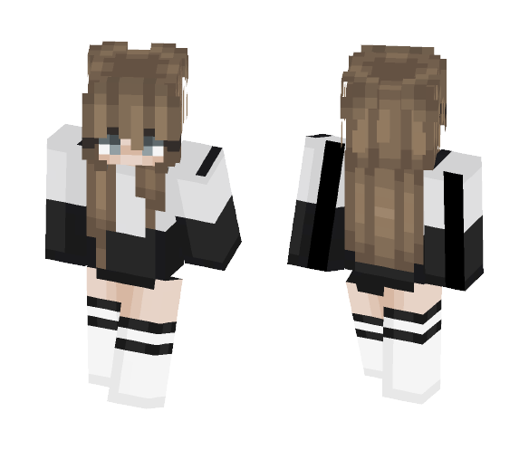 Gloomy grey - Female Minecraft Skins - image 1