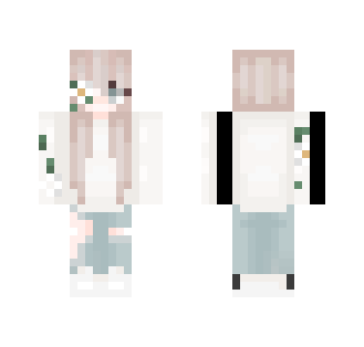 Flowery summer - Female Minecraft Skins - image 2