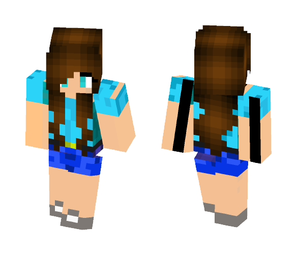 steve girl - Girl Minecraft Skins - image 1