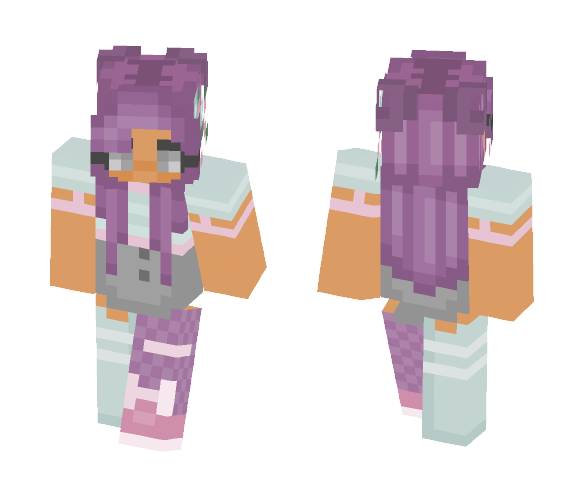 ⌑ƗPɋᵴᵵɇł⌑ First Skin :P - Interchangeable Minecraft Skins - image 1
