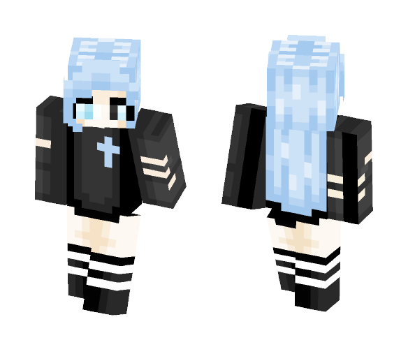Pisces Zodiac ( Yang ) - Female Minecraft Skins - image 1