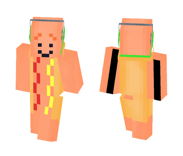 Dancing Hot Dog Meme! - Dog Minecraft Skins - image 1