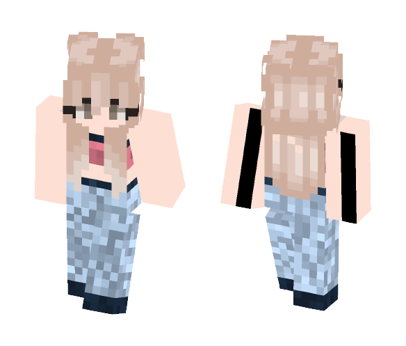 Download Free Gym girl Skin for Minecraft image 1 Gym girl - Girl Minecraft Skins - image 1