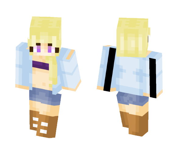It's hot outside - Female Minecraft Skins - image 1