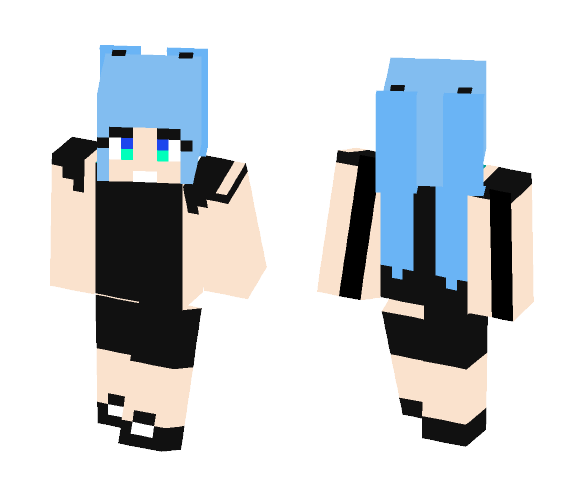 MMD Faded Girl - Girl Minecraft Skins - image 1