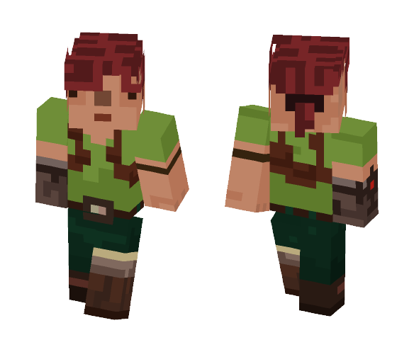 The explorer - Female Minecraft Skins - image 1