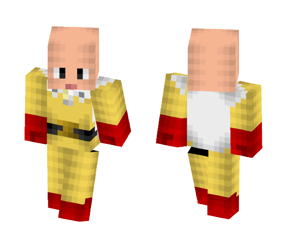 Saitama - One Punch Man - Male Minecraft Skins - image 1