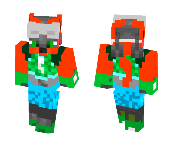 Lucariov.1 Remake - Male Minecraft Skins - image 1