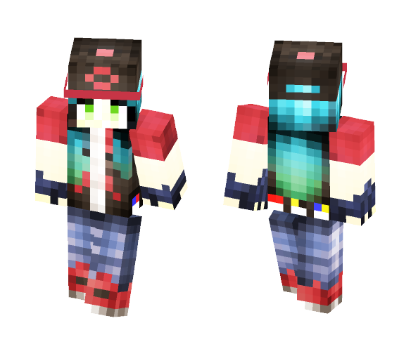 Pokemon Trainer - Female Minecraft Skins - image 1