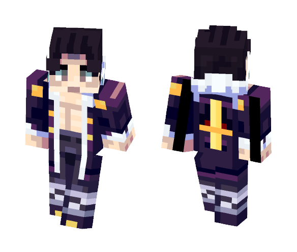 Chrollo Lucifer [Hunter X Hunter] - Male Minecraft Skins - image 1