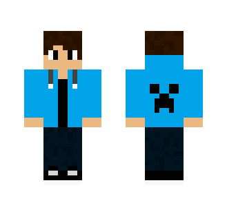 Blue Hoodie