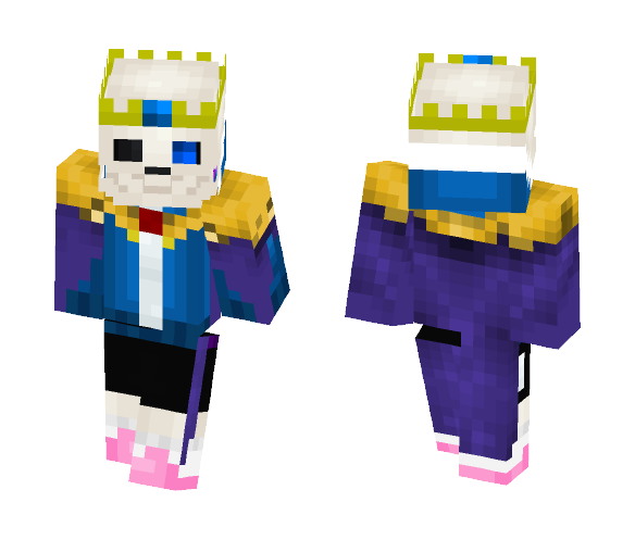 my remake StoryShift Sans - Male Minecraft Skins - image 1