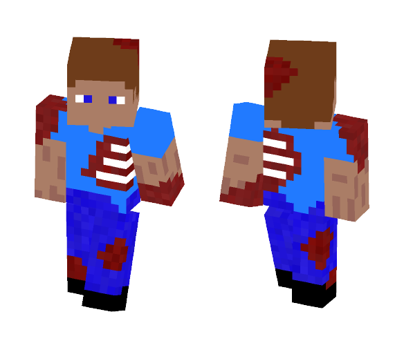 Bloody Steve - Male Minecraft Skins - image 1
