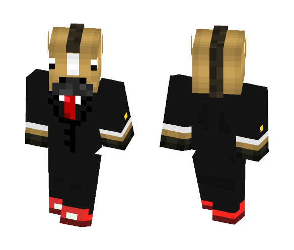 a horse in a toxido - Male Minecraft Skins - image 1