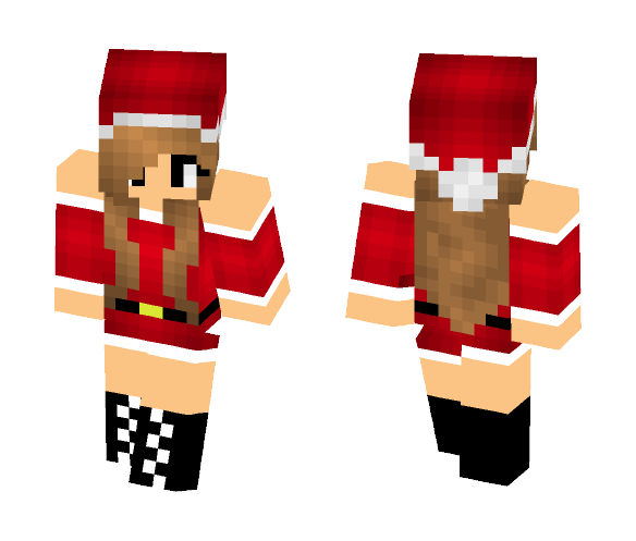 Chrismas Girl - Girl Minecraft Skins - image 1