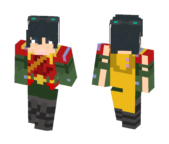 Riko sheridan (robin war) - Female Minecraft Skins - image 1