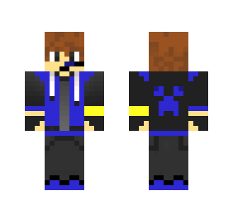 tomcraft youtuber blue - Male Minecraft Skins - image 2