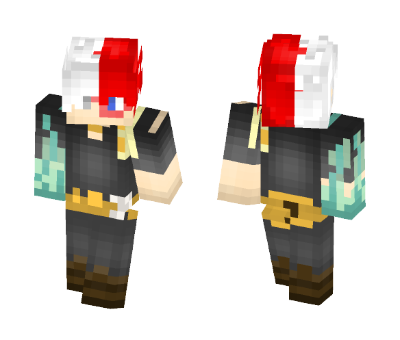Shoto Todoroki - Male Minecraft Skins - image 1