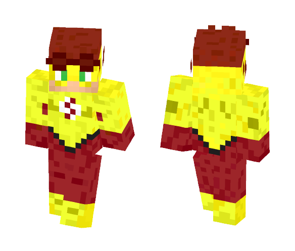 Kid Flash (Young Justice Version) - Male Minecraft Skins - image 1