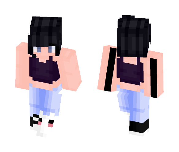 don't the tears just pour - Female Minecraft Skins - image 1