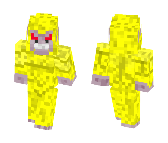 Golden Oozaru - Male Minecraft Skins - image 1