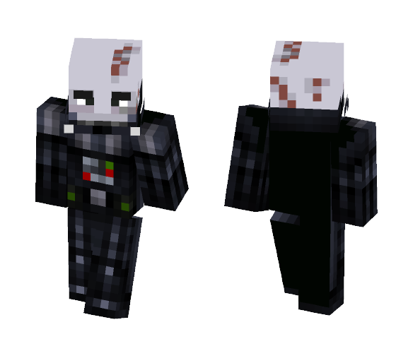 Darth Vader (No helmet) - Male Minecraft Skins - image 1